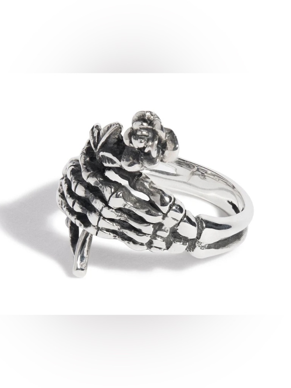 The Great Frog Silver Love and Death Ring